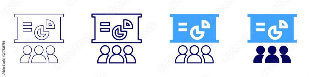 Training schedule icon in 4 different styles. Thin Line, Line, Bold Line, Duotone. Duotone style. Editable stroke Training schedule icon in 4 different styles. Thin Line, Line, Bold Line, Duotone. Duotone style. Editable stroke