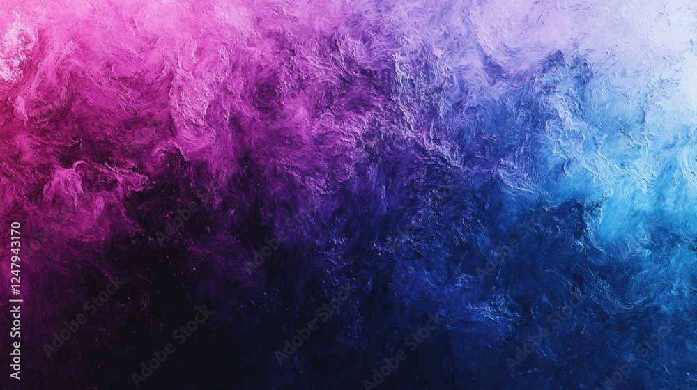 Fototapeta premium Abstract Purple Blue Swirl Nebula Cosmic Background