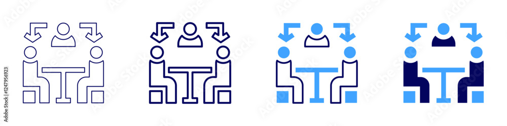 Mutual assistance icon in 4 different styles. Thin Line, Line, Bold Line, Duotone. Duotone style. Editable stroke Mutual assistance icon in 4 different styles. Thin Line, Line, Bold Line, Duotone. Duotone style. Editable stroke
