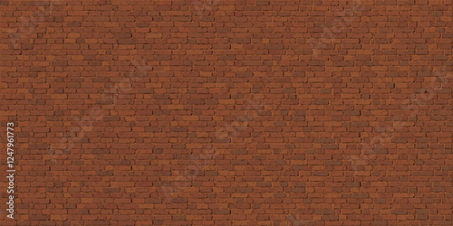 Old red brick block wall rough texture background graphic illustration. Masonry wall pattern rectangle background.