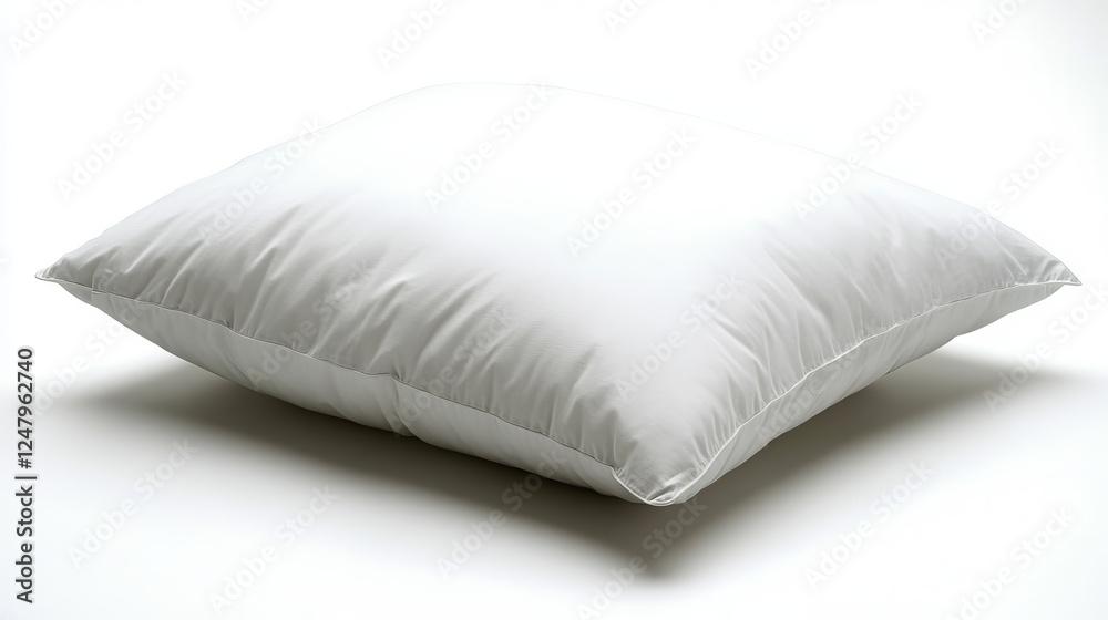 3d sleep with comfort on feather pillow ad concept set isolated on transparent background. Realistic soft night product design for bed advertising template. Mockup for square cushion presentation. 3d sleep with comfort on feather pillow ad concept set isolated on transparent background. Realistic soft night product design for bed advertising template. Mockup for square cushion presentation.