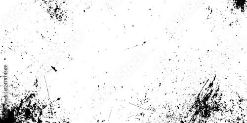 Abstract dust particle and dust grainy overlay or grunge texture, vintage rough texture scratched grunge or dusty overlay, Abstract grunge black and white distressed grunge texture with stains.