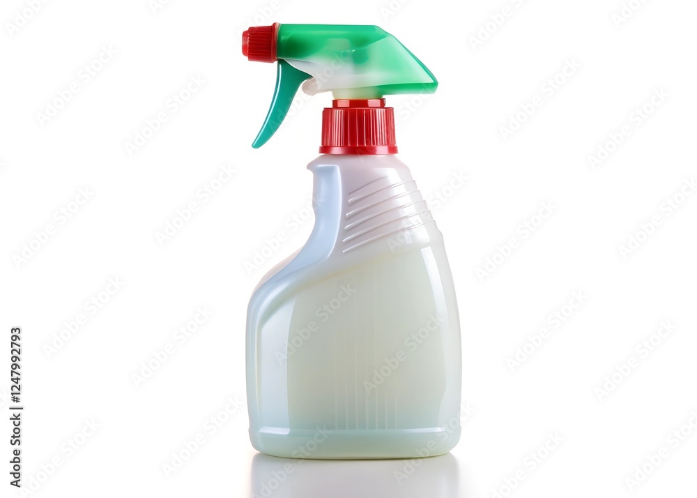 white all purpose cleaner isolated on a white background white all purpose cleaner isolated on a white background