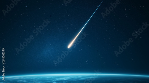Shooting Star over Earth: A...