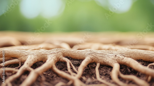 Tree Roots in Soil: A close...
