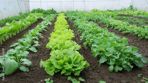 Vibrant Vegetable Garden Ro...