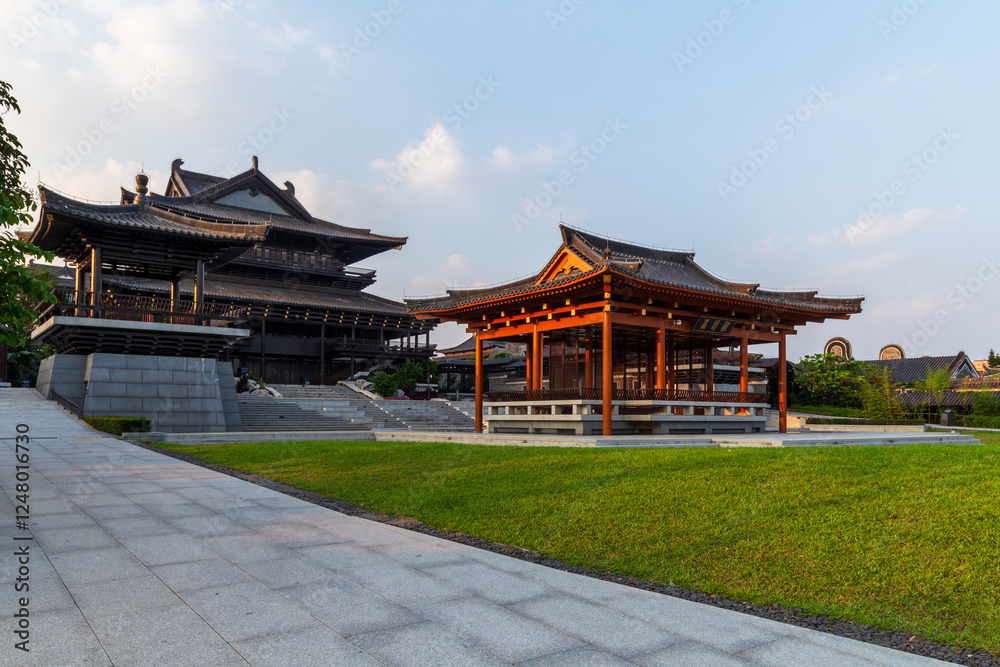chinese pavilion in the park of china chinese pavilion in the park of china