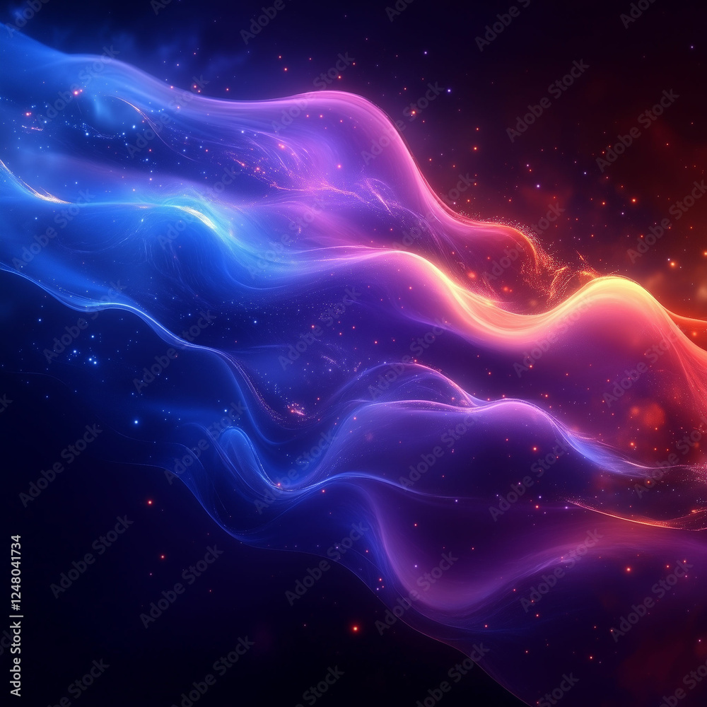 Obraz premium abstract space background