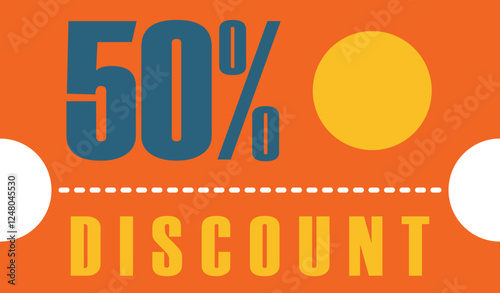 Discount Voucher Illustration Element Set