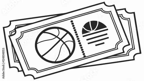 event tickets icons vector 

