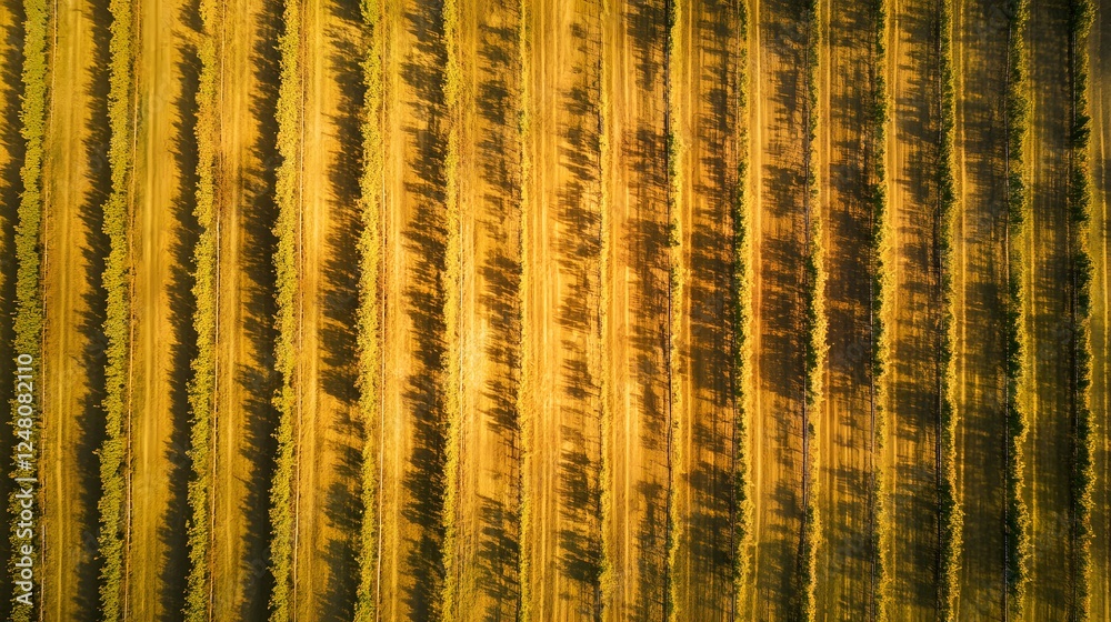 Textured golden wall with vertical lines, warm ambiance, perfect for backgrounds in design or artistic projects. Textured golden wall with vertical lines, warm ambiance, perfect for backgrounds in design or artistic projects.