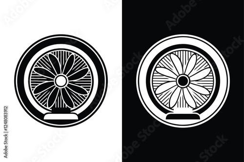 Ventilation Glyph Icon Fans, Windows & More