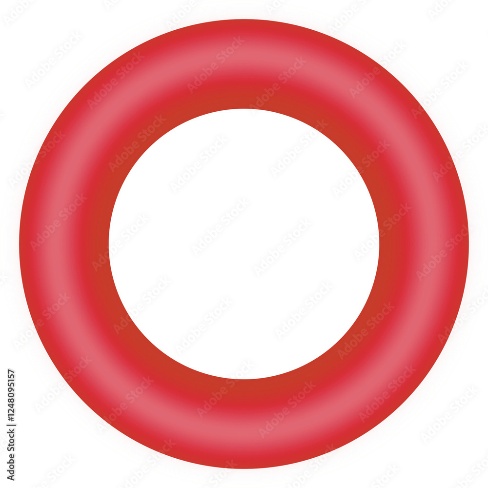 Red circle, circle with donut center hole, symbol, pattern, beautiful color, fabric print pattern, cover, wrap, pattern on product, gift wrapping paper pattern. Red circle, circle with donut center hole, symbol, pattern, beautiful color, fabric print pattern, cover, wrap, pattern on product, gift wrapping paper pattern.