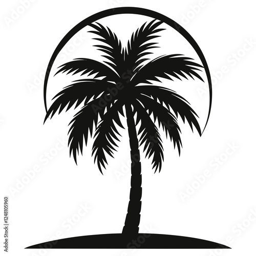 palm tree silhouette