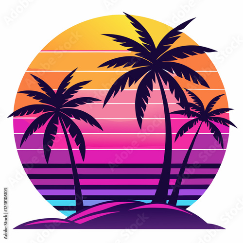 palm tree on the beach
