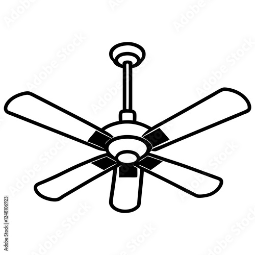 illustration of a fan