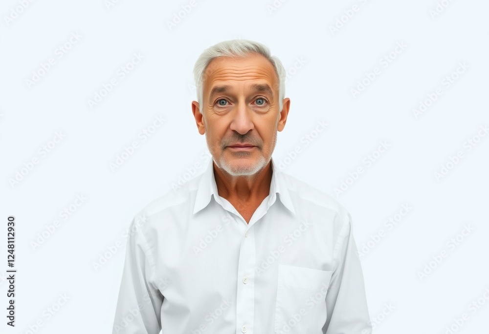 Portraits of middle-aged males with large noses Portraits of middle-aged males with large noses