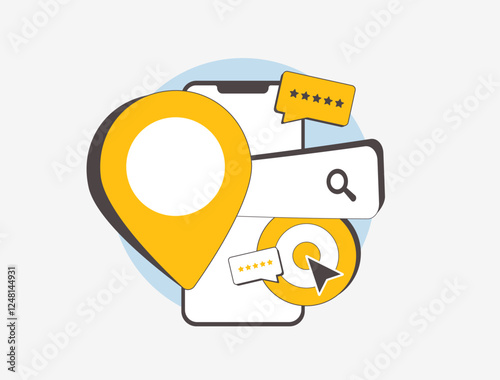 Hyperlocal SEO optimizing local search visibility with location-based marketing, search queries and geo-targeted content. Local business rankings through precise hyper local search optimization