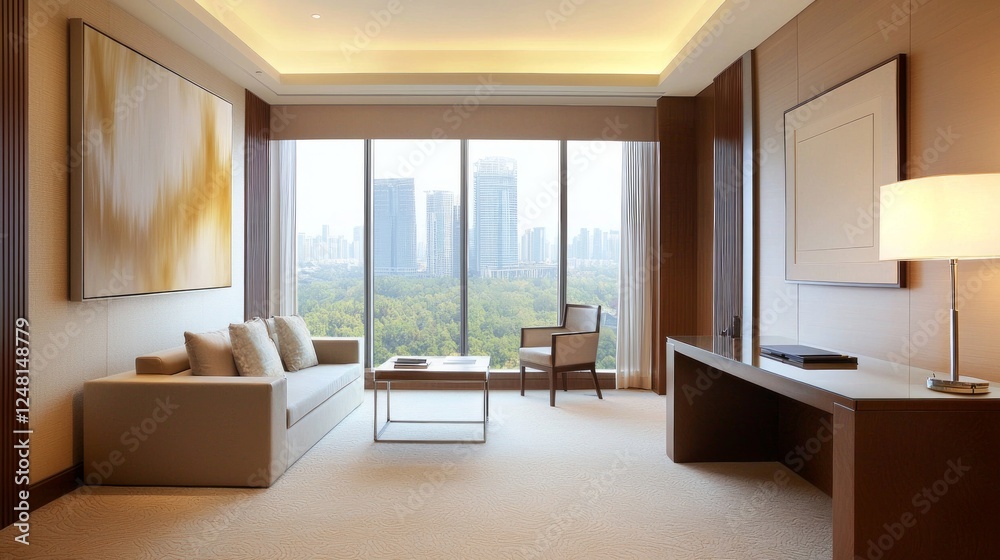 Lavish Executive Suite with Modern Design and Scenic View Lavish Executive Suite with Modern Design and Scenic View