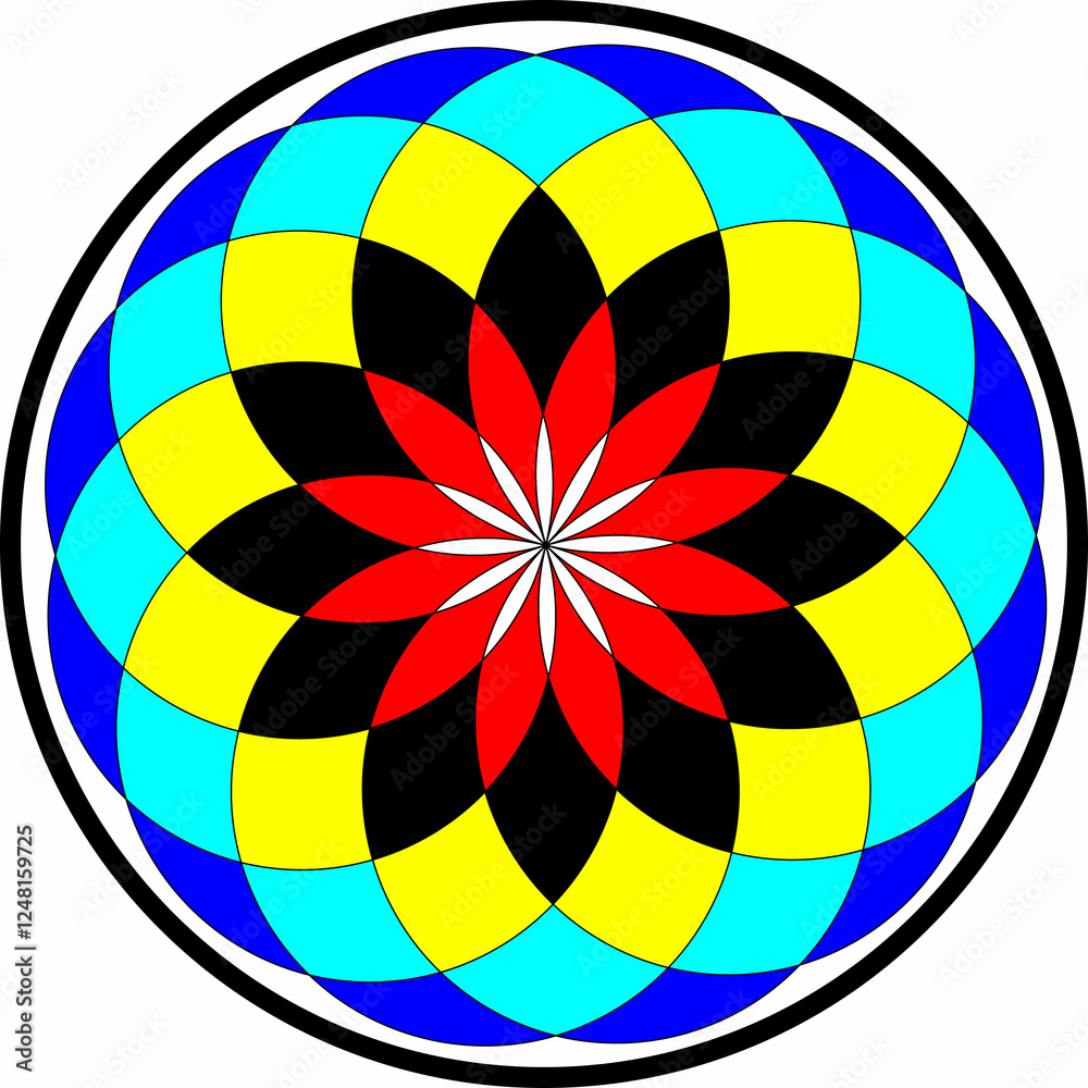 Obraz premium The Art of Mandalas: A Journey into Inner Peace