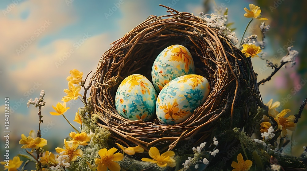 Magnificent the trilogy protecting vibrant eggs for spring