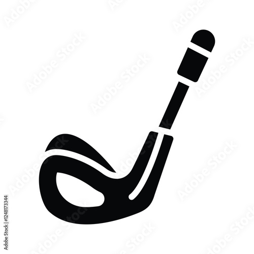 A golf club representing the sport and leisure activity of golf.