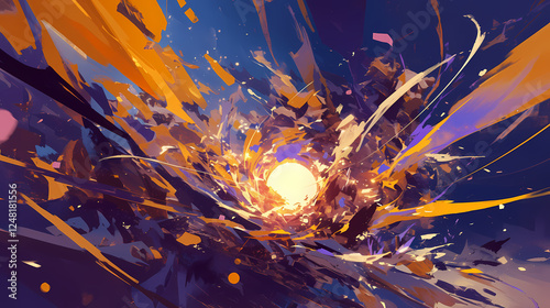 explosion of sparks anime 