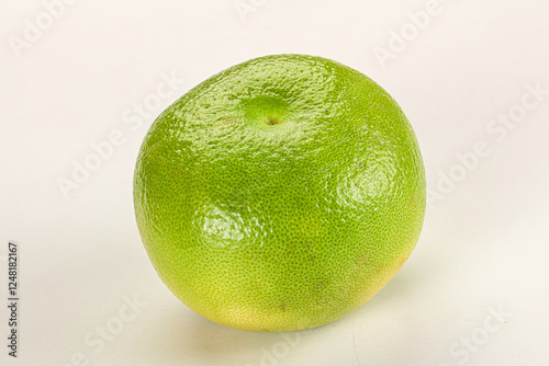 Green ripe fruit sweetie citrus photo