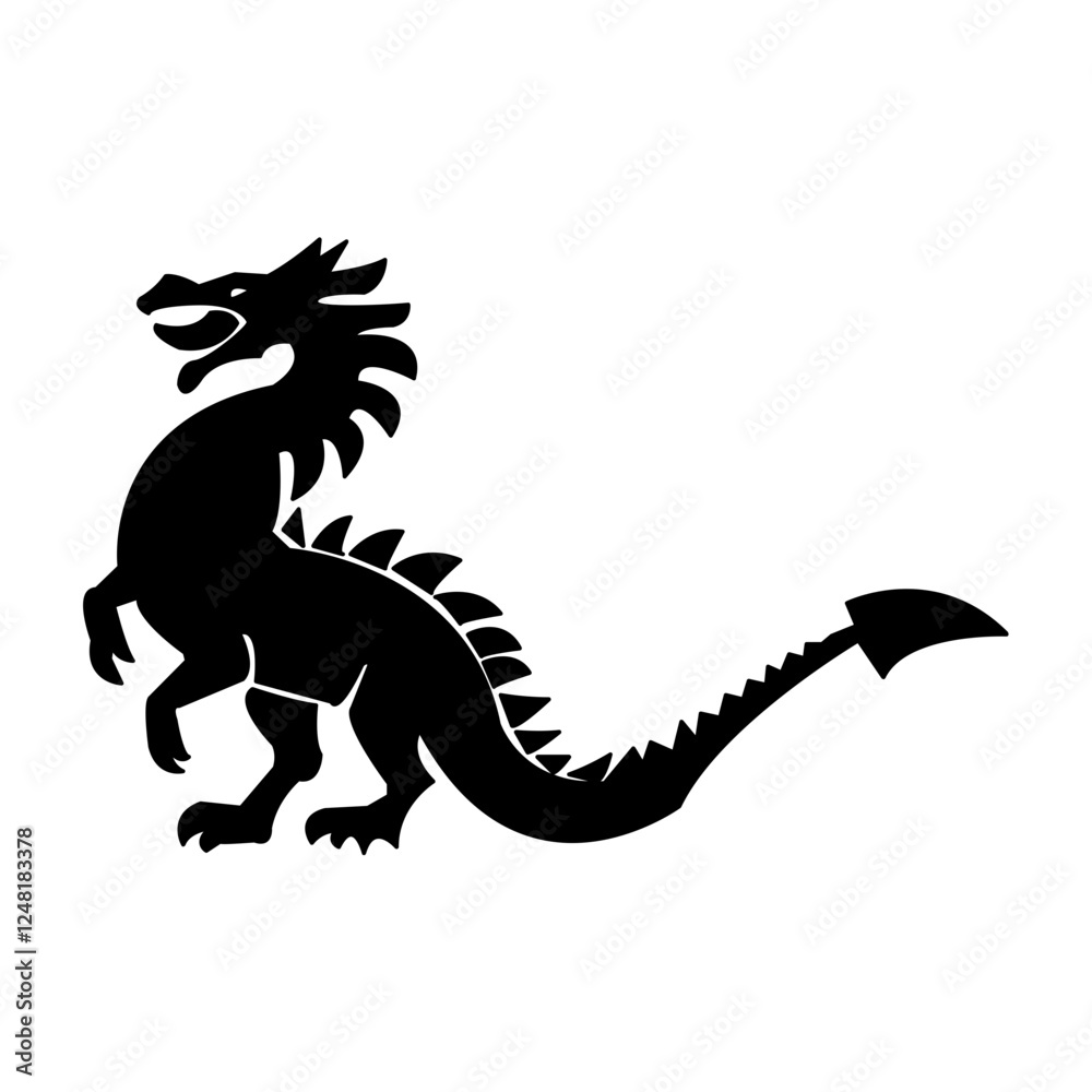 Obraz premium Dragon icon