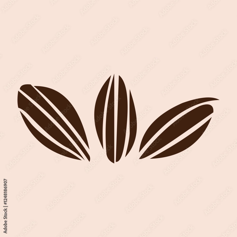Vector illustration flat abstract coffee design. Vector illustration flat abstract coffee design.