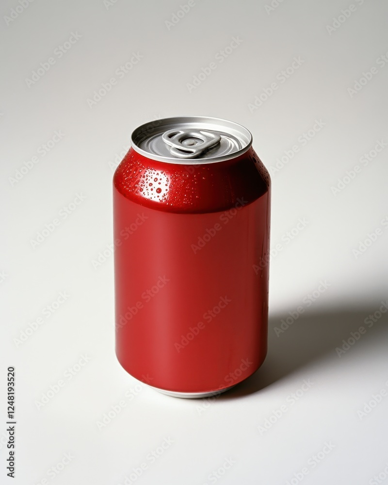 Red Soda Can Isolated on White Background
Red Soda Can Isolated on White Background