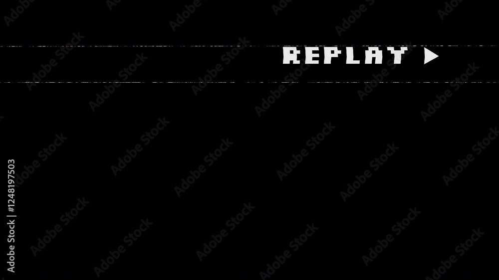 Replay Film overlay with apha channel background