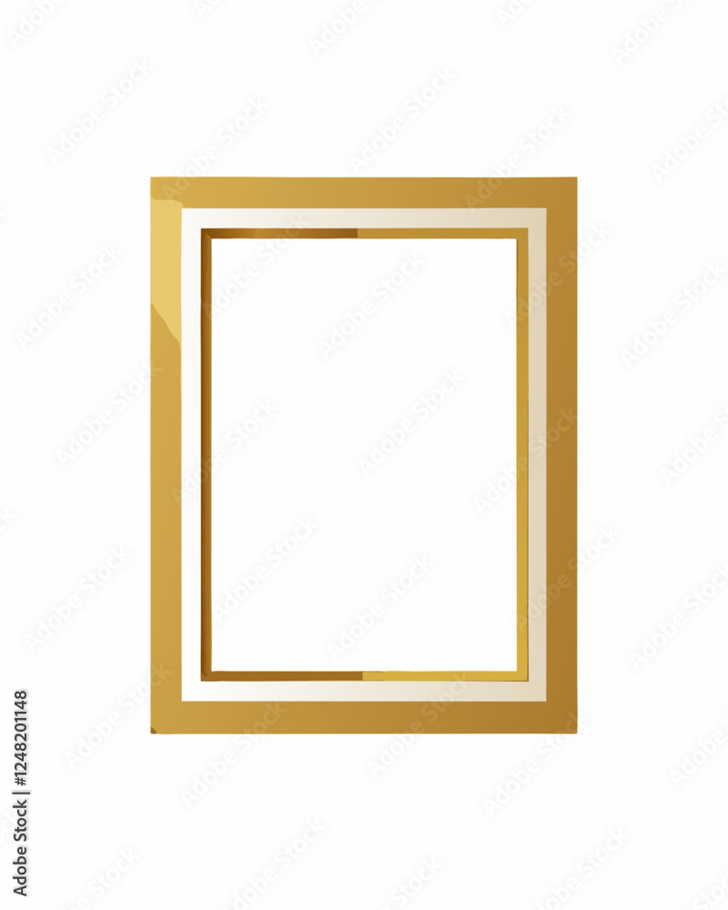 Elegant Minimalist Gold Frame – Perfect for Art and Decor Projects. Elegant Minimalist Gold Frame – Perfect for Art and Decor Projects.