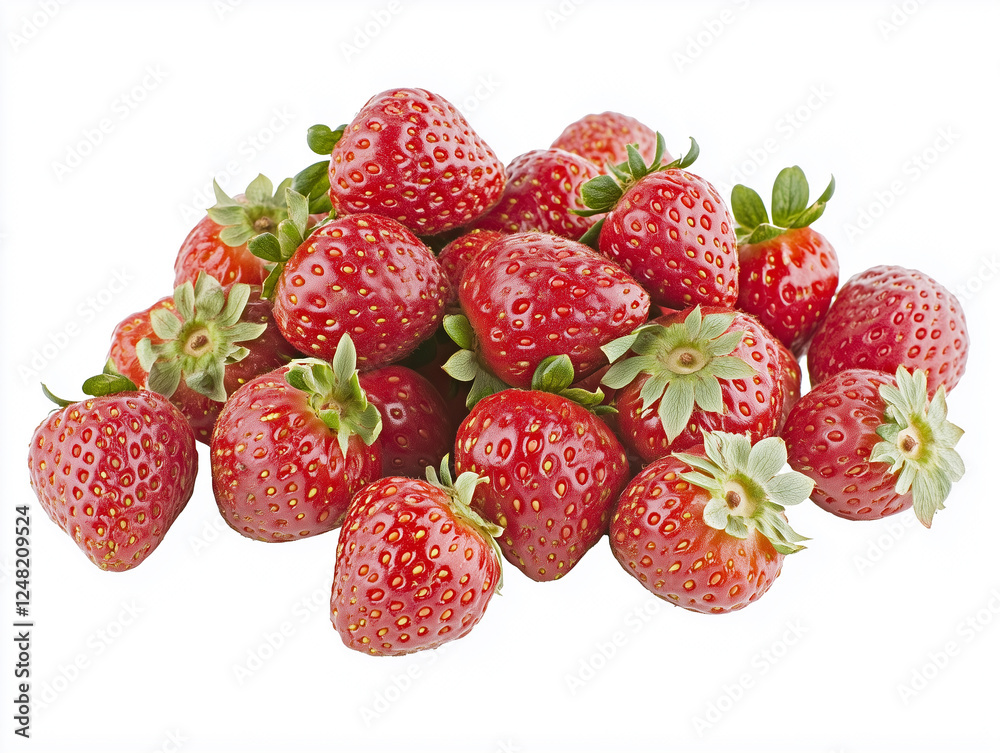 Strawberries isolated on white background Strawberries isolated on white background
