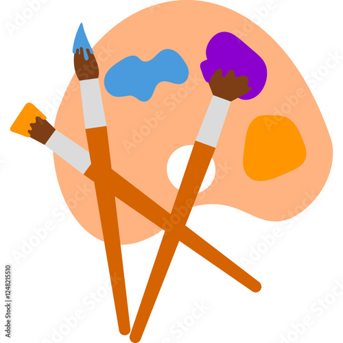 Art Tools Illustration