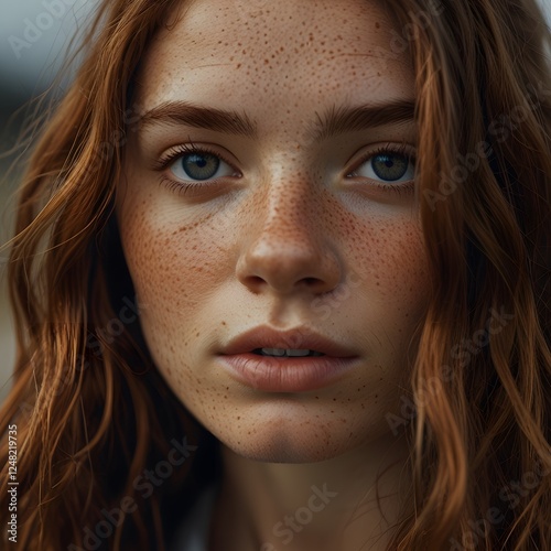 portrait of a young woman