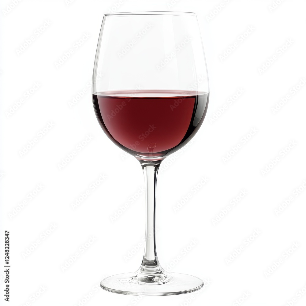 Personalized wine glasses isolated on white background. Personalized wine glasses isolated on white background.