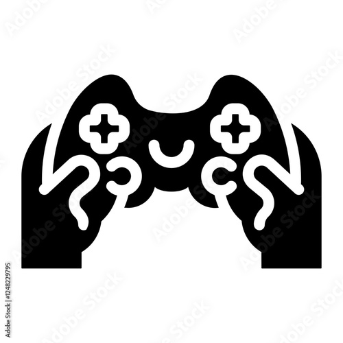 gaming console Solid icon