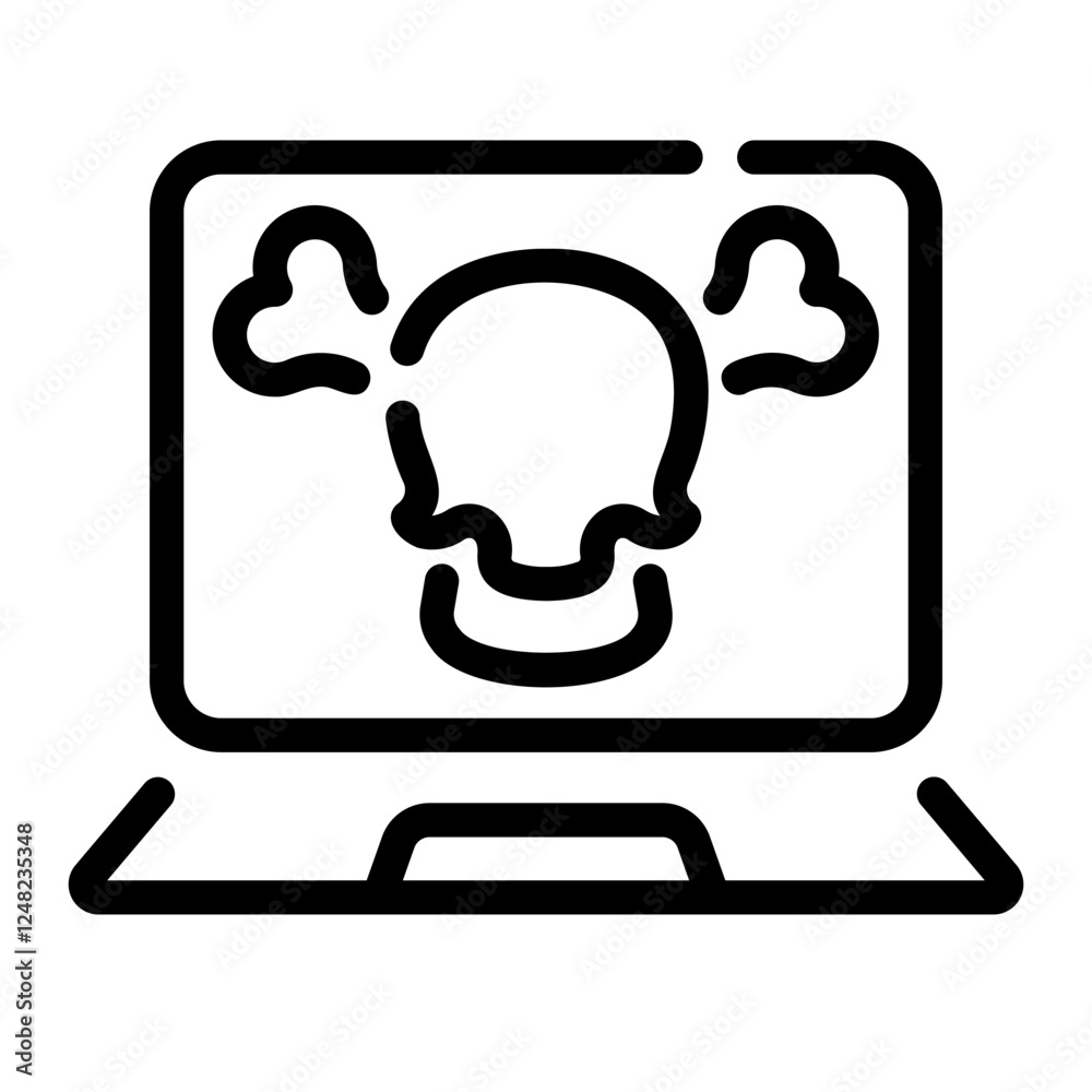 game over Line Icon game over Line Icon