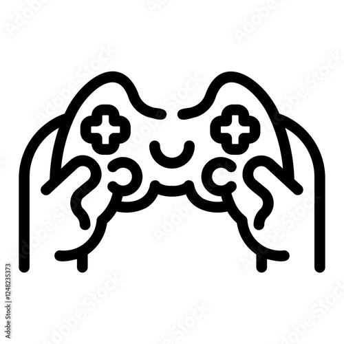gaming console Line Icon