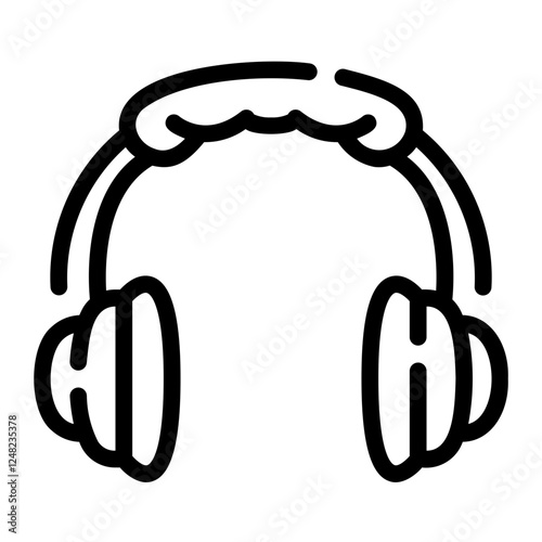 headphones Line Icon