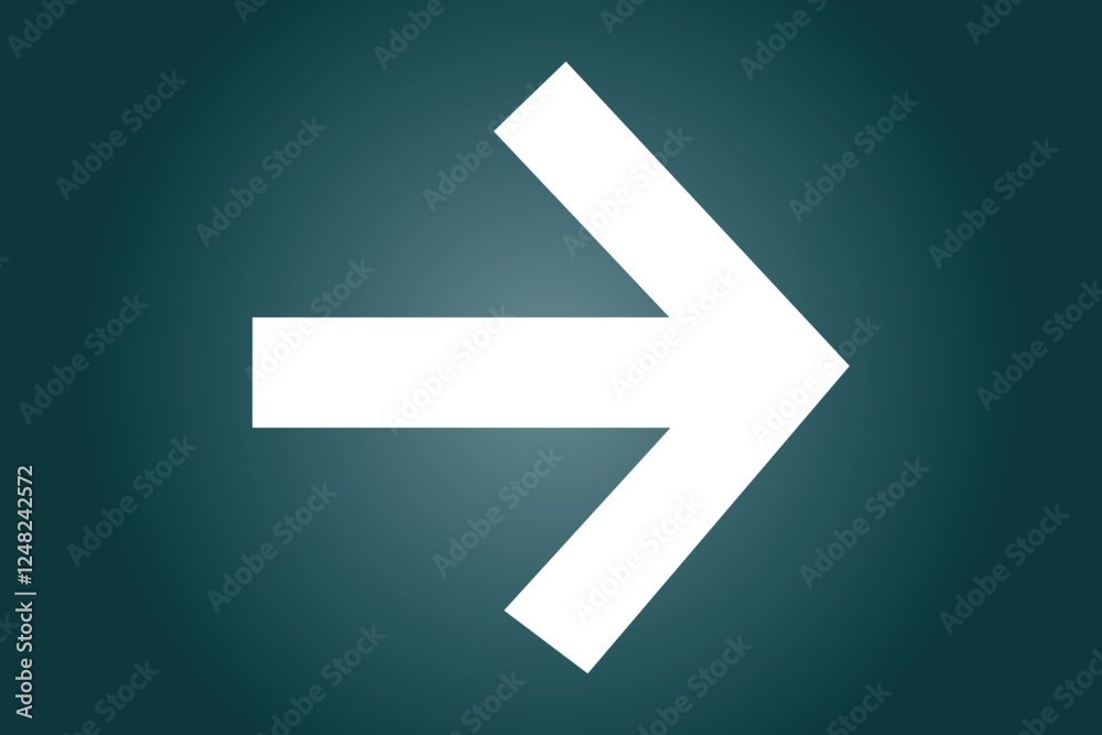 Arrow icon for social media template Arrow icon for social media template