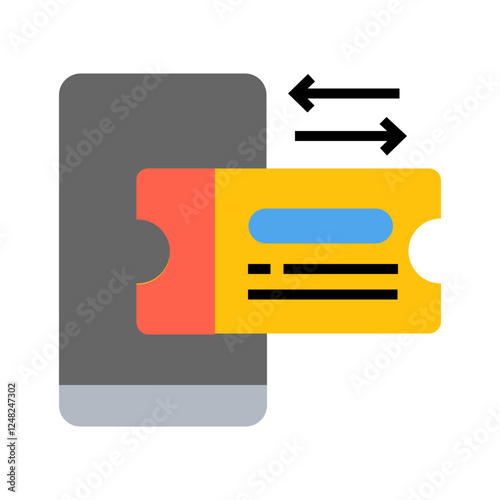 ticketing icon design	