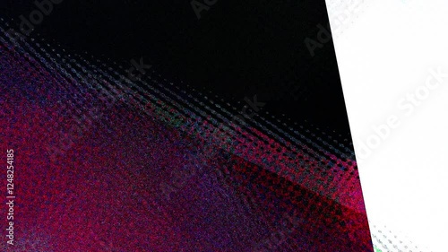 An abstract halftone grunge texture motion graphic background design.