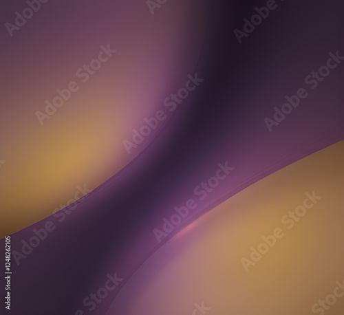Violet and yellow art of abstract illusion of spiral with geometric shapes of pink and violet lines.Radial motion blur background.Long time exposure.Concept of cyber highway,hyperspace.generative ai