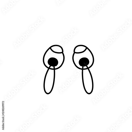 drawstring stop icon