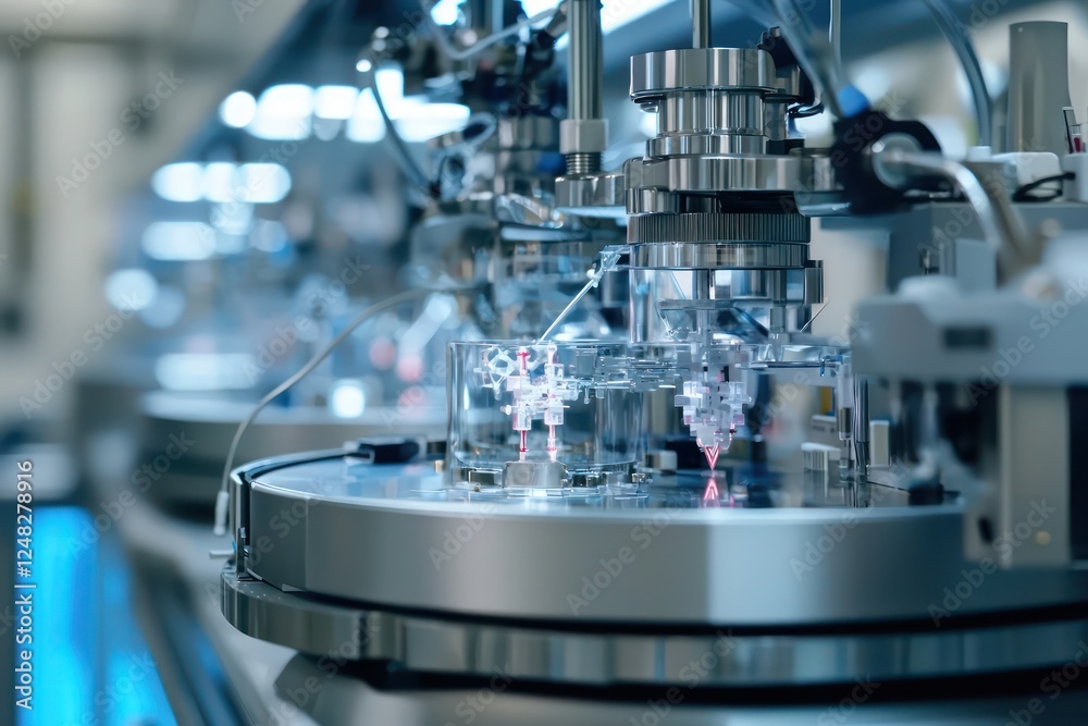 A nanomedicine lab specializes in designing drug delivery mechanisms specifically for targeting cancer.