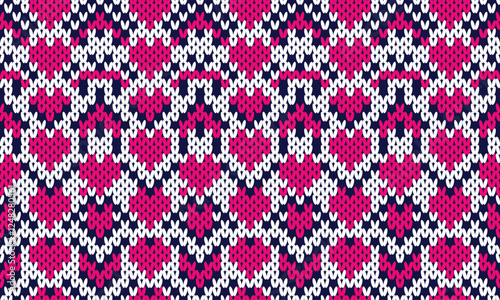 Seamless printable knitting patterns, wallpapers, ultra-high resolution raster illustrations, print-on-demand patterns.