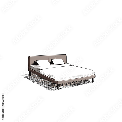 Bed Bedroom Household Item Furniture Decoration Appliance Interior Decor
