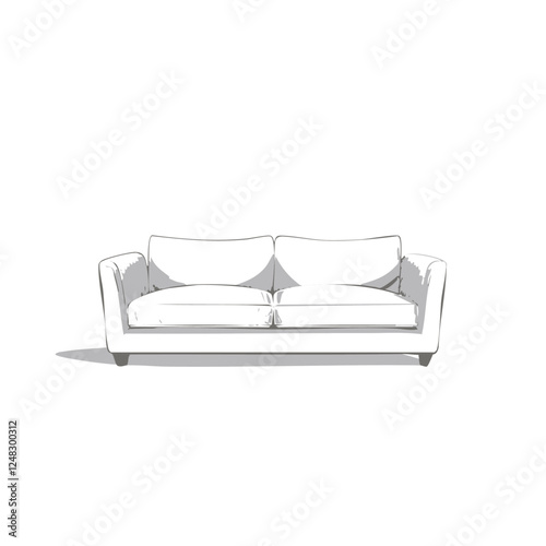 Sofa Couch Armchair Chair Household Item Furniture Decoration Appliance Interior Decor
